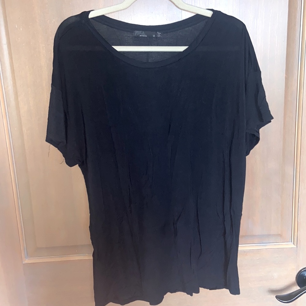 Prana Black T-shirt Size M